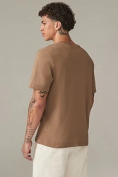 Next Essential T-Shirt mit Rundhalsausschnitt Braun/Khaki/Beige/Dunkelbraun
