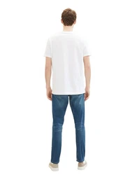 5-Pocket-Jeans Regular Tapered Jeans mit recycelter Baumwolle