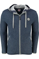 Spieth & Wensky Trachtenstrickjacke ECHO jeansblau
