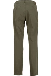 Club of Comfort Stoffhose Garvey Flat-Front Khaki/Dunkelgrün