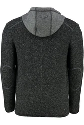 Spieth & Wensky Trachtenstrickjacke Dunkelgrau/Grau/Schwarz