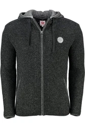 Spieth & Wensky Trachtenstrickjacke Dunkelgrau/Grau/Schwarz