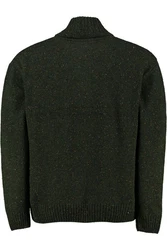 Carraig Donn Strickpullover Dunkelgrün