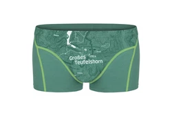 EIN SCHNER FLECK ERDE Boxer Herren Grün/Türkis/Dunkelgrün