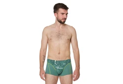 EIN SCHNER FLECK ERDE Boxer Herren Grün/Türkis/Dunkelgrün