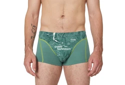 EIN SCHNER FLECK ERDE Boxer Herren Grün/Türkis/Dunkelgrün