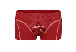 EIN SCHNER FLECK ERDE Boxer Herren Dunkelrot/Rot/Bordeaux