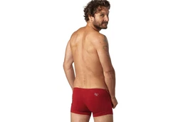 EIN SCHNER FLECK ERDE Boxer Herren Dunkelrot/Rot/Bordeaux