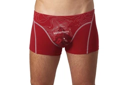 EIN SCHNER FLECK ERDE Boxer Herren Dunkelrot/Rot/Bordeaux