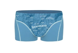 EIN SCHNER FLECK ERDE Boxer Herren Hellblau