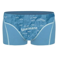 EIN SCHNER FLECK ERDE Boxer Herren Hellblau