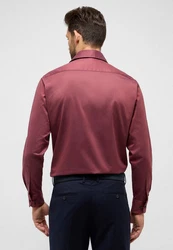 Eterna Langarmhemd MODERN FIT EASY IRON Dunkelrot/Bordeaux/Rot/Braun