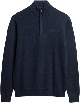 Superdry Pullover Essential EMB Knit Half Zip Superdry Pullover Essential EMB Knit Half Zip
