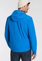 CMP Funktionsjacke MAN JACKET FIX HOOD Blau/Hellblau