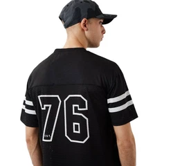 New Era T-Shirt NFL Tampa Bay Buccaneers Script Mesh Rot/Schwarz/Dunkelrot