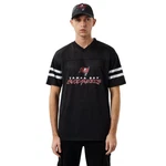 New Era T-Shirt NFL Tampa Bay Buccaneers Script Mesh schwarz/rot