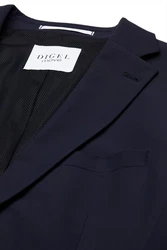 Digel Anzugsakko Benno-ST Touching Buttons Dunkelblau/Blau/Hellblau