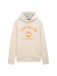 Sweatshirt Hoodie Sweatshirt mit Logo-Print