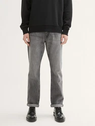 TOM TAILOR Denim Straight Jeans Aedan Hellgrau/Dunkelgrau/Grau/Rosa