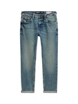 TOM TAILOR Denim Straight Jeans Aedan Blau/Hellblau