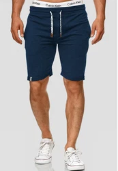 Indicode Sweatshorts Eddy Dunkelblau/Grau/Dunkelgrau/Blau