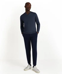 FALKE Strickpullover Dunkelblau/Blau/Hellblau