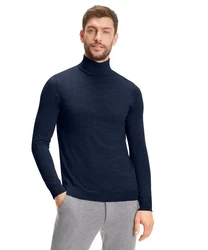 FALKE Strickpullover Dunkelblau/Hellblau/Grau/Schwarz