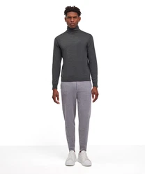 FALKE Strickpullover Dunkelgrau/Grau/Hellgrau/Schwarz