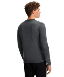 FALKE Strickpullover Dunkelgrau/Grau