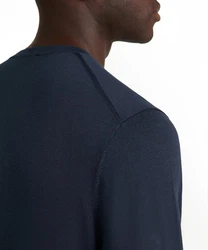 FALKE Strickpullover Dunkelblau/Rot/Blau