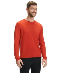 FALKE Strickpullover Orange/Rot