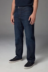 Next Straight-Jeans Authentic Straight Fit Blau/Dunkelblau