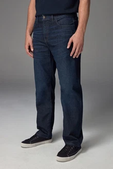 Next Straight-Jeans Authentic Straight Fit Blau/Dunkelblau