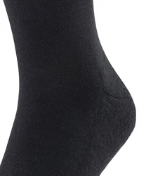 FALKE Socken Airport Plus mit Sohlenpolsterung Schwarz