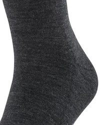 FALKE Socken Airport Plus mit Sohlenpolsterung Dunkelgrau/Schwarz/Grau
