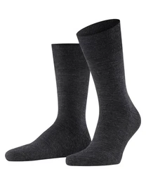 FALKE Socken Airport Plus mit Sohlenpolsterung Dunkelgrau/Schwarz/Grau