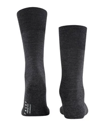 FALKE Socken Airport Plus mit Sohlenpolsterung Dunkelgrau/Schwarz/Grau