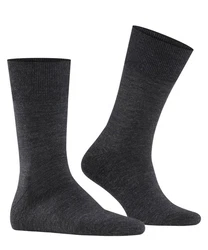FALKE Socken Airport Plus mit Sohlenpolsterung Dunkelgrau/Schwarz/Grau