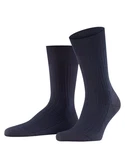 FALKE Socken Bristol Pure Dunkelblau/Lila