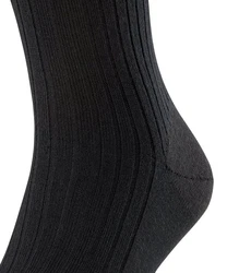 FALKE Socken Bristol Pure Schwarz