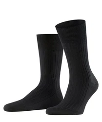 FALKE Socken Bristol Pure Schwarz
