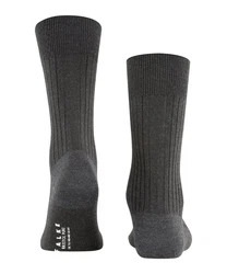 FALKE Socken Bristol Pure Dunkelgrau/Grau/Schwarz