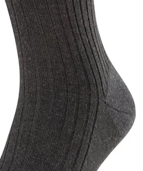 FALKE Socken Bristol Pure Dunkelgrau/Grau/Schwarz