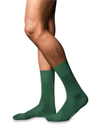 FALKE Socken No. 9 Pure Fil d'Ecosse (1-Paar) Dunkelgrün/Grün