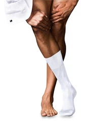 FALKE Socken No. 9 Pure Fil d'Ecosse (1-Paar) Weiß/Creme