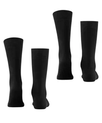 FALKE Socken Swing 2-Pack Schwarz