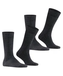 FALKE Socken Swing 2-Pack Schwarz/Dunkelgrau/Grau/Dunkelblau