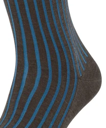 FALKE Socken Shadow Dunkelblau/Dunkelbraun/Blau/Grau/Türkis