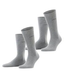 Esprit Socken Basic Uni 2-Pack Grau/Hellgrau/Dunkelgrau