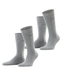 Esprit Socken Basic Uni 2-Pack Grau/Hellgrau/Dunkelgrau